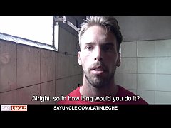  - LatinLeche - Latino Renovator Sucks Cock As Extra Service
