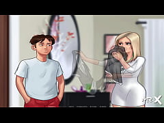  - SummertimeSaga - Rich Girl Wears Dirty Maid Costume E3 #84