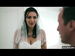  - Beautiful MILF bride Bella Rolland fucked so hard by perverted big cock stepbrother