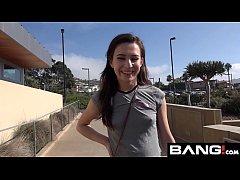  - Ariel Grace Skinny Teen Fucks In Public Bathroom
