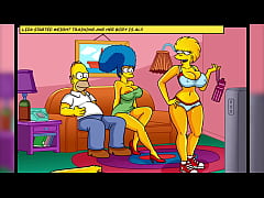  - Butt on the nape project! Big butt and hot MILF! The Simpsons Simptoons