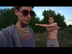  - summer cycling. hot blowjob while cycling