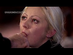  - Little maid tits get clamped