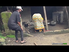  - Sharp tenant fucked the landlord's wife while cooking in her local kitchen
