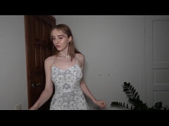  - Busty neighbor gets great sex. Let's count how many times she came.