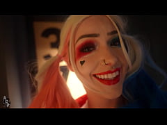  - Harley Quinn Gets Her Pink Pussy Destroyed By The Joker Starring Rachel Luxe And Gibby The Clown