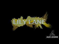  - Hairy Pussy Brunette Lily Lane Gets Her Boobs Covered In Alex Cum!