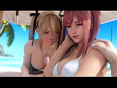  - DOA [ Marie Rose & Honoka ] by Lazyprocrastinator