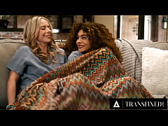  - TRANSFIXED - Petite Blonde Summer Vixen SAVAGELY RIDES Nurse Eva Maxim's Big Cock Until FACIAL