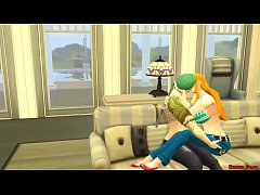  - One Piece Nami Follada Fuertemente por Zoro Grandes Tetas Anime Parodia