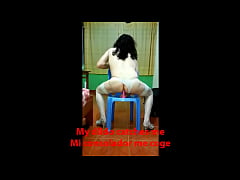  - My dildo catches me - Mi consolador me coge