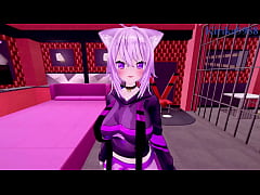  - Nekomata Okayu and Omaru Polka intense sex. - Hololive VTuber POV Hentai