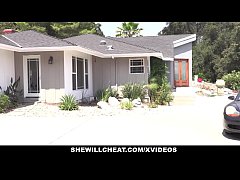  - SheWillCheat- Cheating GF Karlee Grey Fucks Personal Trainer