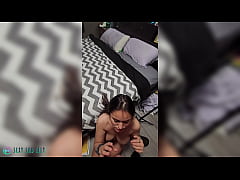  - 18 year old Native American from Montana teases daddy all day long & gets whats coming to her!