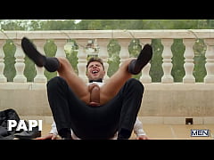  - Allen King Kneels Down To Greedily Suck On Sir Peter’s Long, Thick Dick Before Taking A Ride On It - PAPI