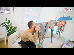  - Tattooed pornstar gets filled with huge italian cock and gets covered head to toe in cum - ATM, gapes, big cumshot, deepthroat