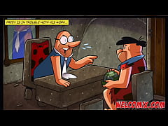  - Saving the job with the pussy - The Flintstoons