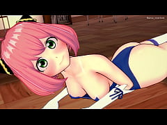  - Quitandole el bañador a Anya para poder divertirse mejor (version adulta)