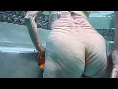  - We went swimming in a private pool in Hawaii Kai