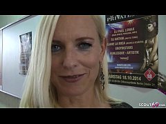  - German Mom - Deutsche Amateurin Dirty-Tina beim AO Usertreffen mit Jungen