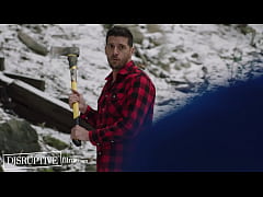  - Hot Lumberjack Gives Curious Twink His First Time Bottom - Troye Jacobs, Ty Roderick - DisruptiveFilms