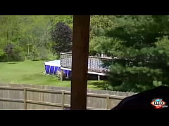  - Inked Brunette Its Cleo Masturbates In Front Of Her Peeping Neighbor!