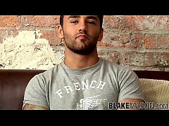  - Handsome and muscular latino wanks his cock until cumshot