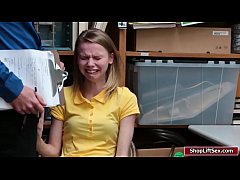  - Petite shoplifter banged by LP officer