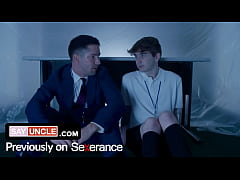  - Gay Porn Parody~Severance~ Sexerance Part 4 ~Bubble Butt Twink Takes First Dick for Daddy (Free SFW)
