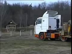  - Amazing blonde fucked by trucker like a bitch!