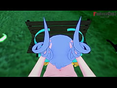  - Nejire Hado blowjob pov | boku no hero