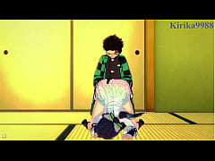  - Mitsuri Kanroji and Shinobu Kochō and Daki and Tanjiro Kamado intense sex. - Demon Slayer Kimetsu no Yaiba Hentai