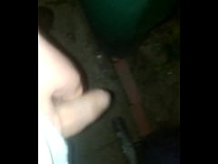  - Jerk off outside