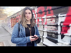  - PutaLocura - Torbe seduce por la calle a latina cachonda Ana Bad y se la folla