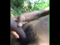  - Out and about with my black dick out