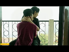  - Indian Beautiful Girl Hardcore Sex with Junior lover Boy! with clear audio