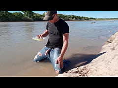  - Public pissing in my jeans on the Rio Grande