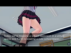  - Karin,under the desk in a school blazer, Love & Lick you with my mouth!!