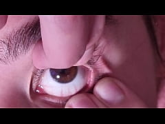  - Cum dumpster gets a full cumshot into her open eye | talking