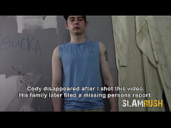  - Barely-legal Cody was kicked out by his parents for being gay