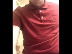  - Blonde amateur jacking off