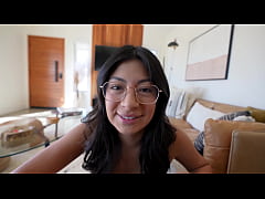  - Big titty step sis show me a real blowjob SWALLOWS HUGE CUMSHOT - Cami Strella & Lev Lieben