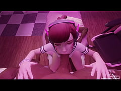  - D.va threesome wutboi