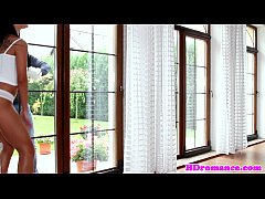  - Sensual amateur girlfriend pleasures guy