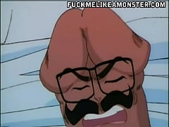  - Anime strapon fuck threesome