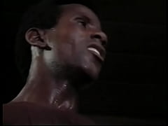  - Blonde white babe loves to feel black hunks tongue inside her pussy