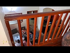  - My step cousin discovers me fucking with his girlfriend