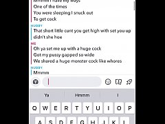  - Sexting and Cuckolding Husband on Snap chat