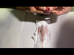  - Sanitary napkin Ejaculation