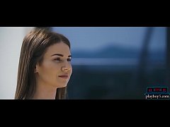  - Russian MILF babes having hot lesbian sex after yoga